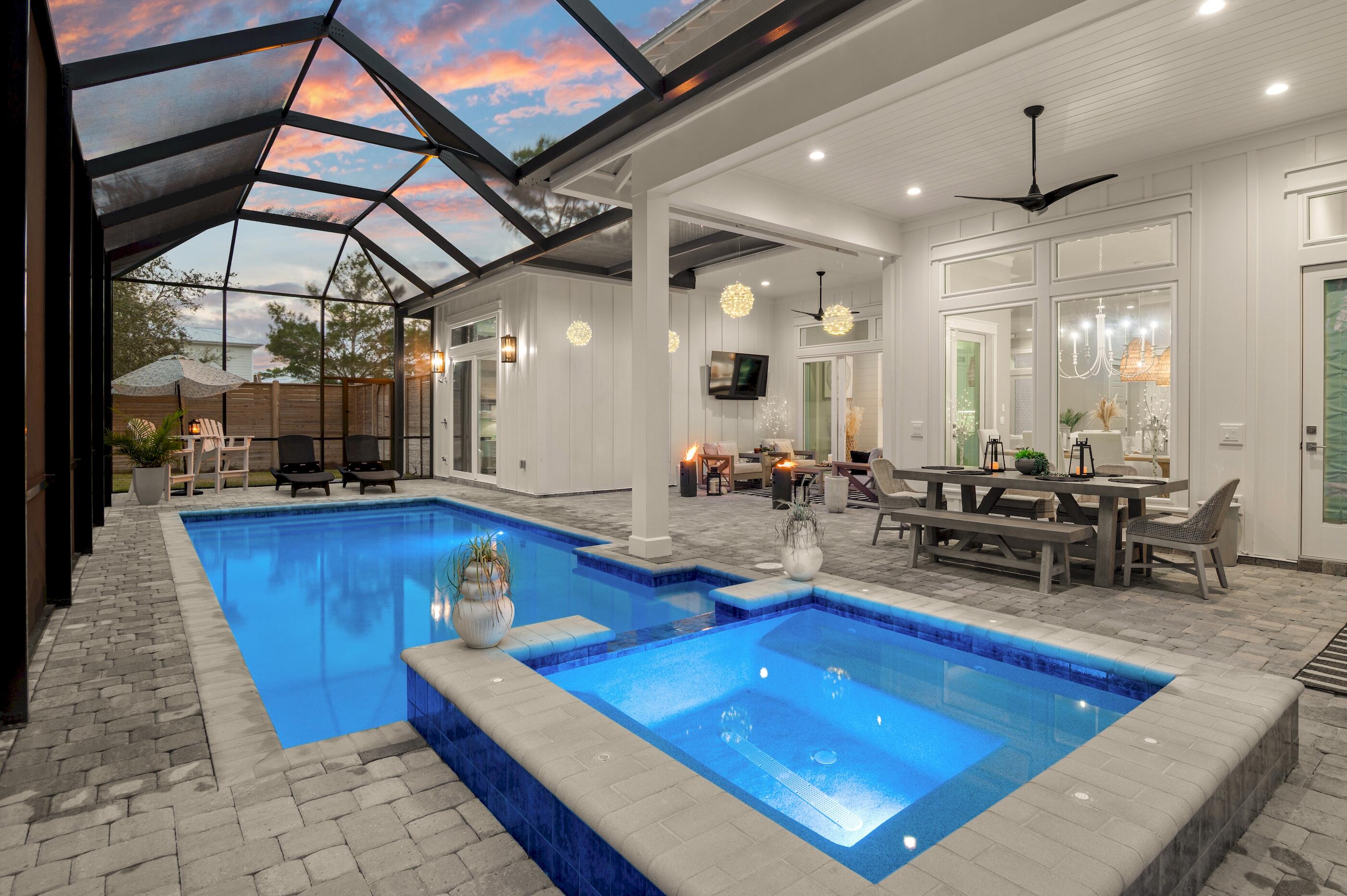 88 Beth Lane Santa Rosa Beach, FL 32459 - Photo 70 of 79 Enjoy the Heated Spa and Pool