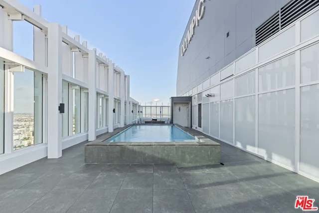 a front view of a building with street view