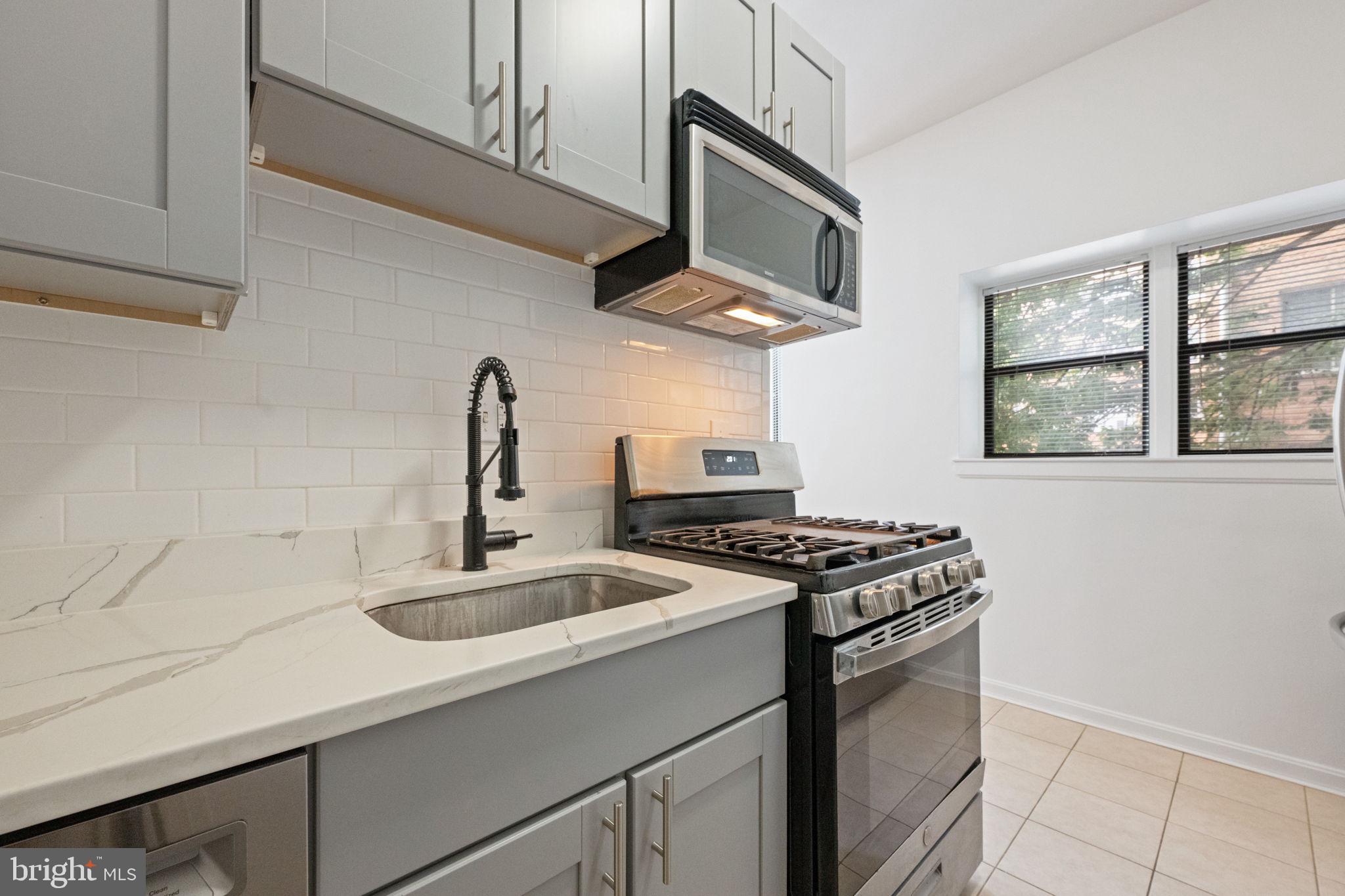 1669 Columbia Road Northwest, Unit 2 Washington, DC 20009 - Photo 11 of 19 Quartz counters