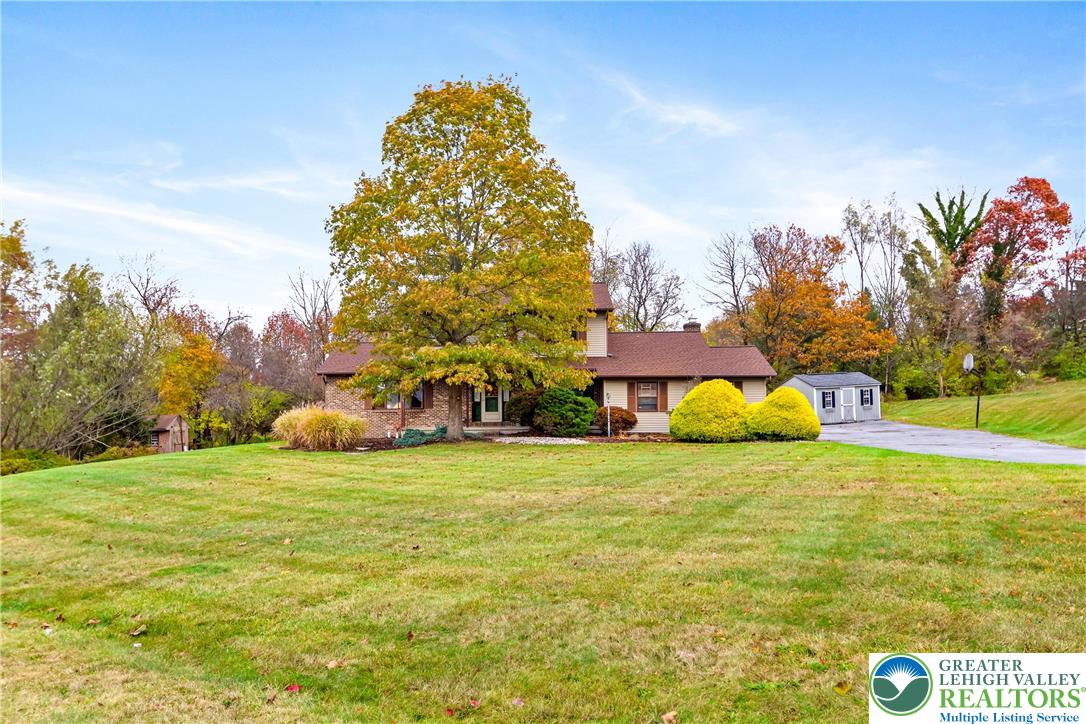 228 Cherry Hill Road Nazareth, PA 18064 - Photo 45 of 51 a house view with swimming pool in front of it
