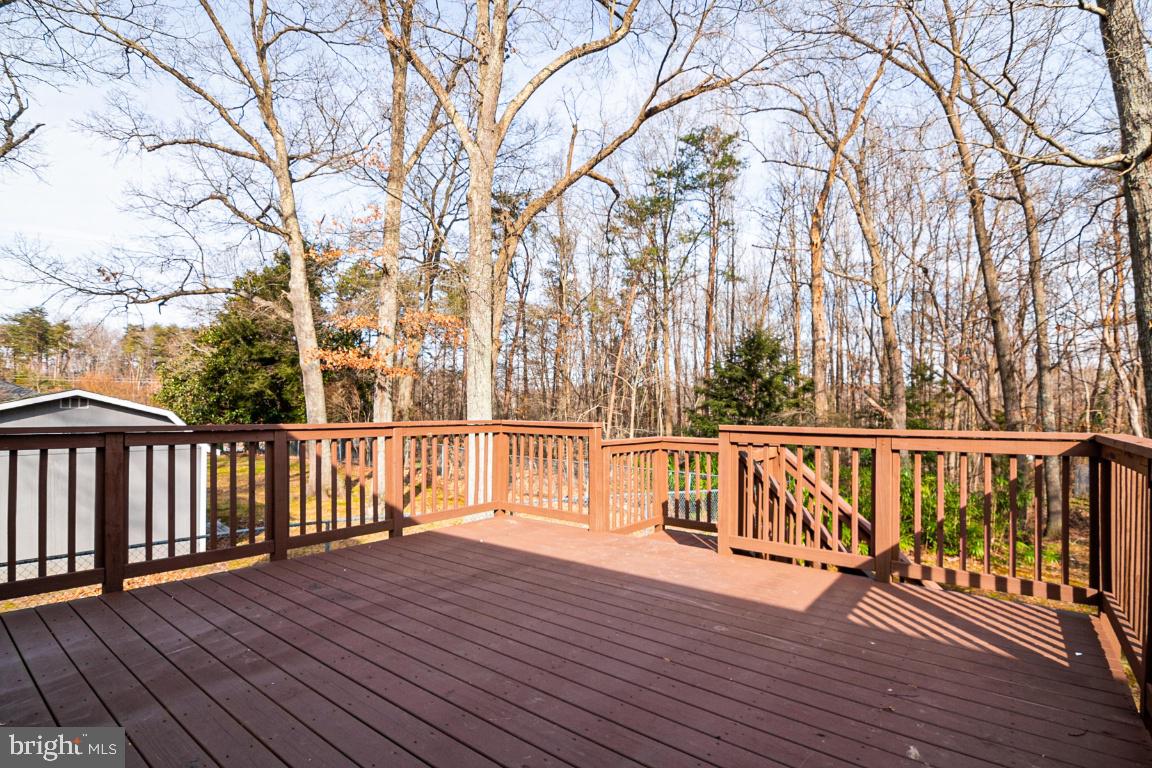 2017 Spring Grove Drive Accokeek, MD 20607 - Photo 32 of 35 DECK VIEW