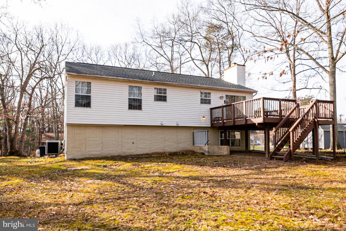 2017 Spring Grove Drive Accokeek, MD 20607 - Photo 33 of 35 REAR VIEW