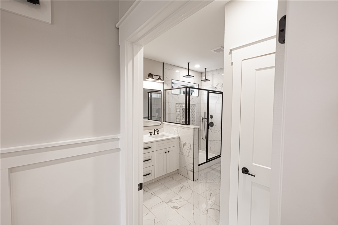110 Hart Road Anderson, SC 29621 - Photo 17 of 31 Luxurious bathroom with elegant tiling and modern fixtures, offering a serene personal retreat.