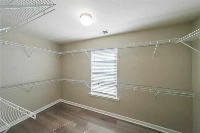 a view of a room with window