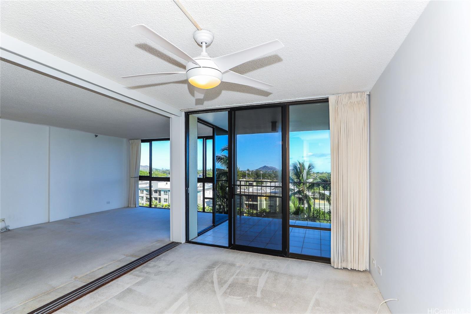 322 Aoloa Street, Unit 709 Kailua, HI 96734 - Photo 11 of 24 Lanai and view from Bedroom 2