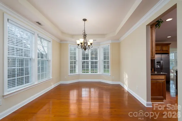wooden floor in an empty room