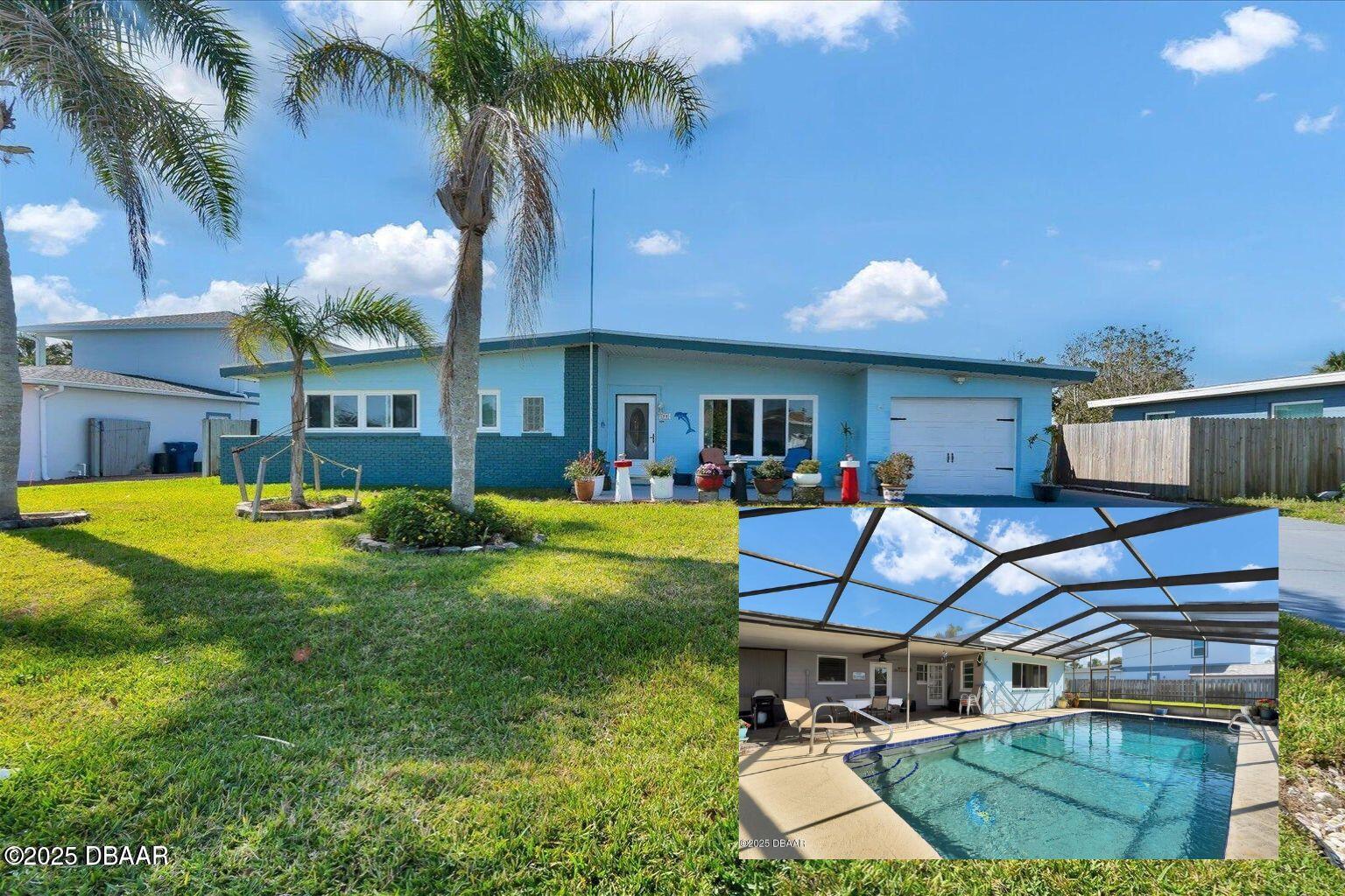 34 Dolphin Avenue Ormond Beach, FL 32176 - Photo 1 of 52 a view of an house with backyard space and balcony