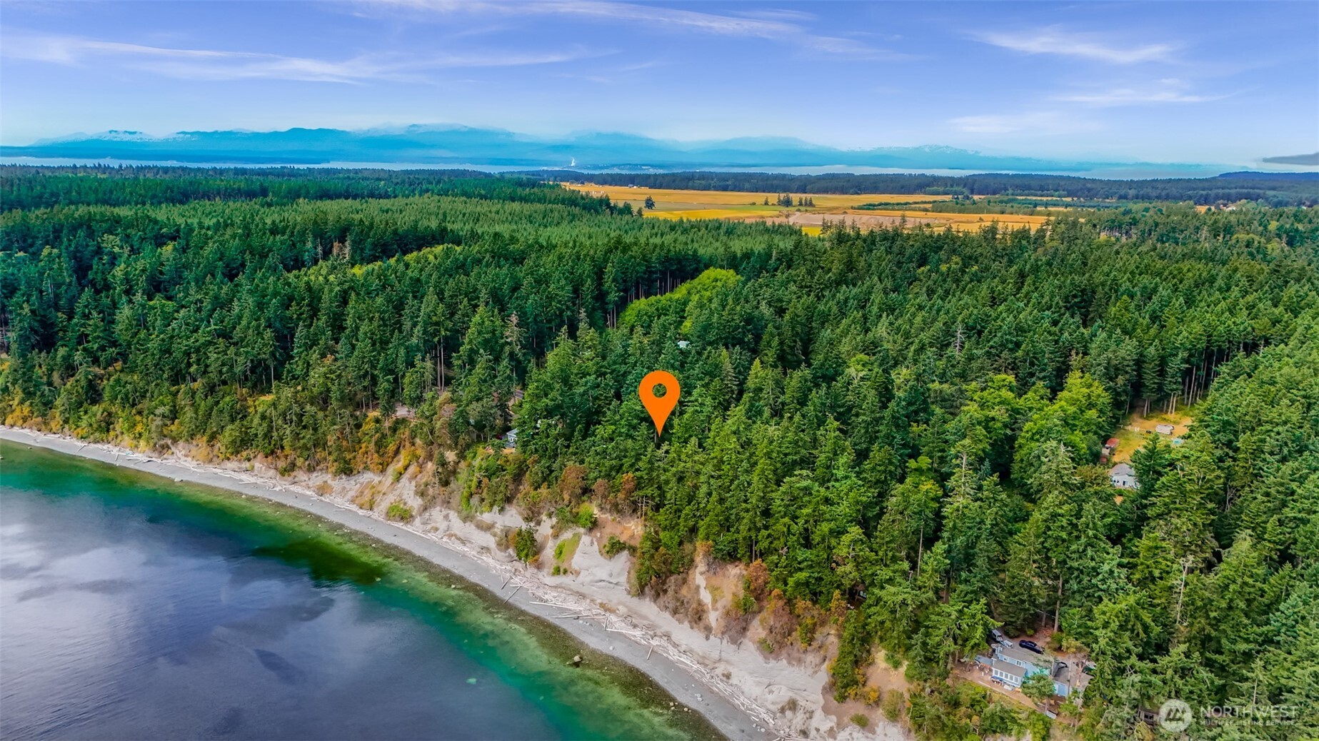 179 South Harrington Road Coupeville, WA 98239 - Photo 7 of 19 a view of a city and a mountain view