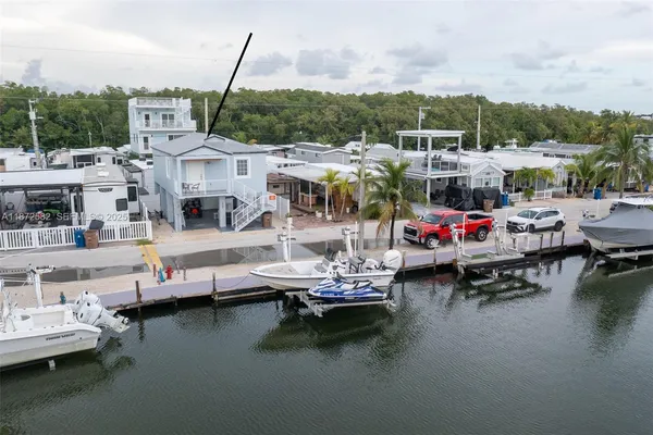 a view of houses with water view