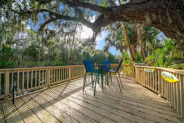 a view of city from a balcony