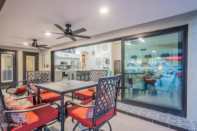 a view of an outdoor space yard patio and swimming pool