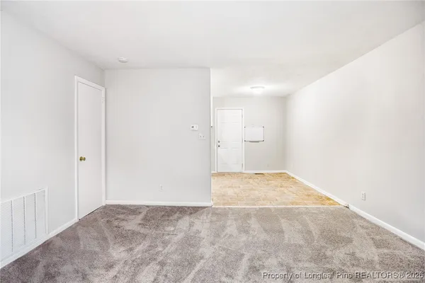 a view of empty room