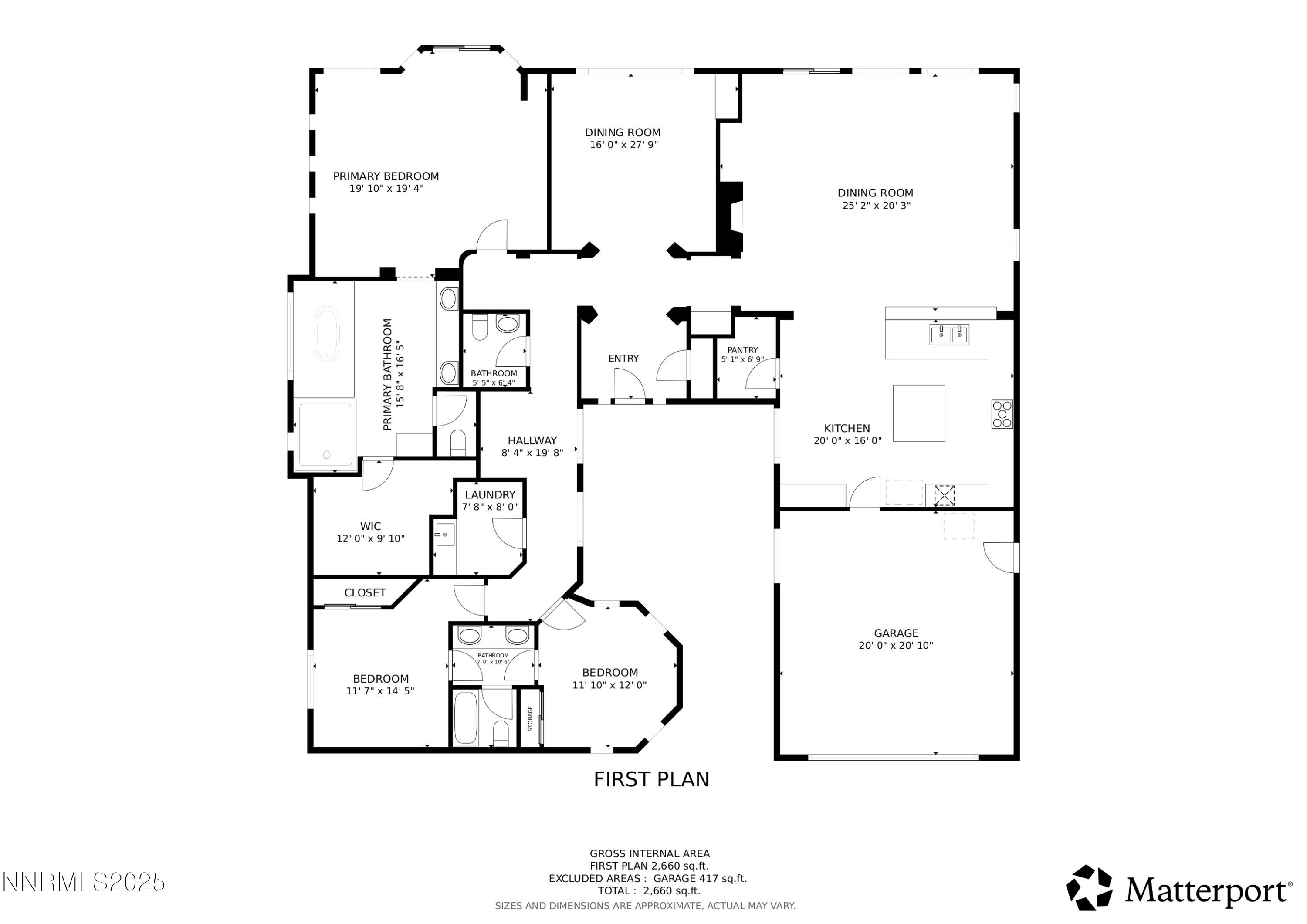 9950 Burghley Lane Reno, NV 89521 - Photo 75 of 75 Floor Plan