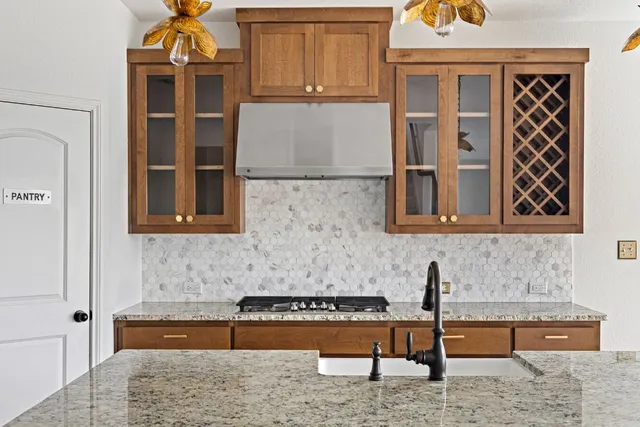 a view of front door of house