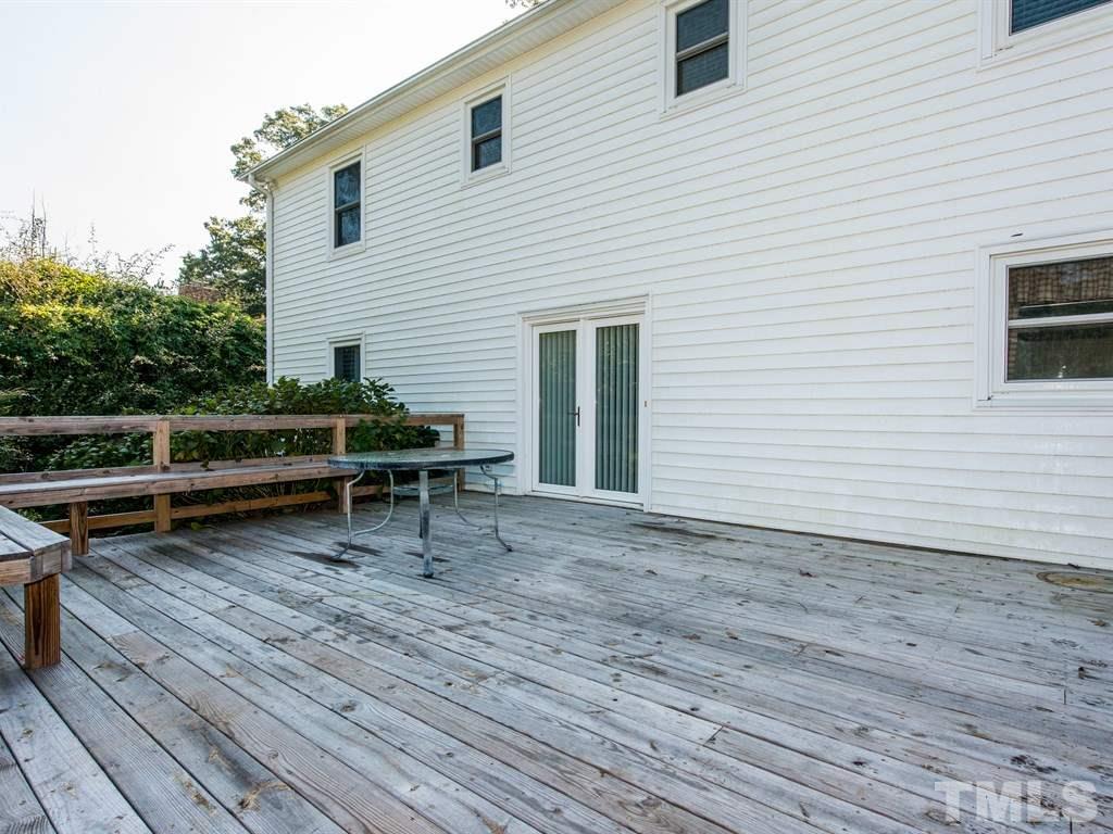 3811 Donna Road Raleigh, NC 27604 - Photo 21 of 25 a view of a roof deck