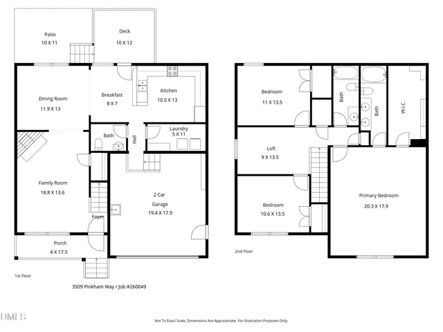 $385,000 | 3509 Pinkham Way, Raleigh, NC 27616
