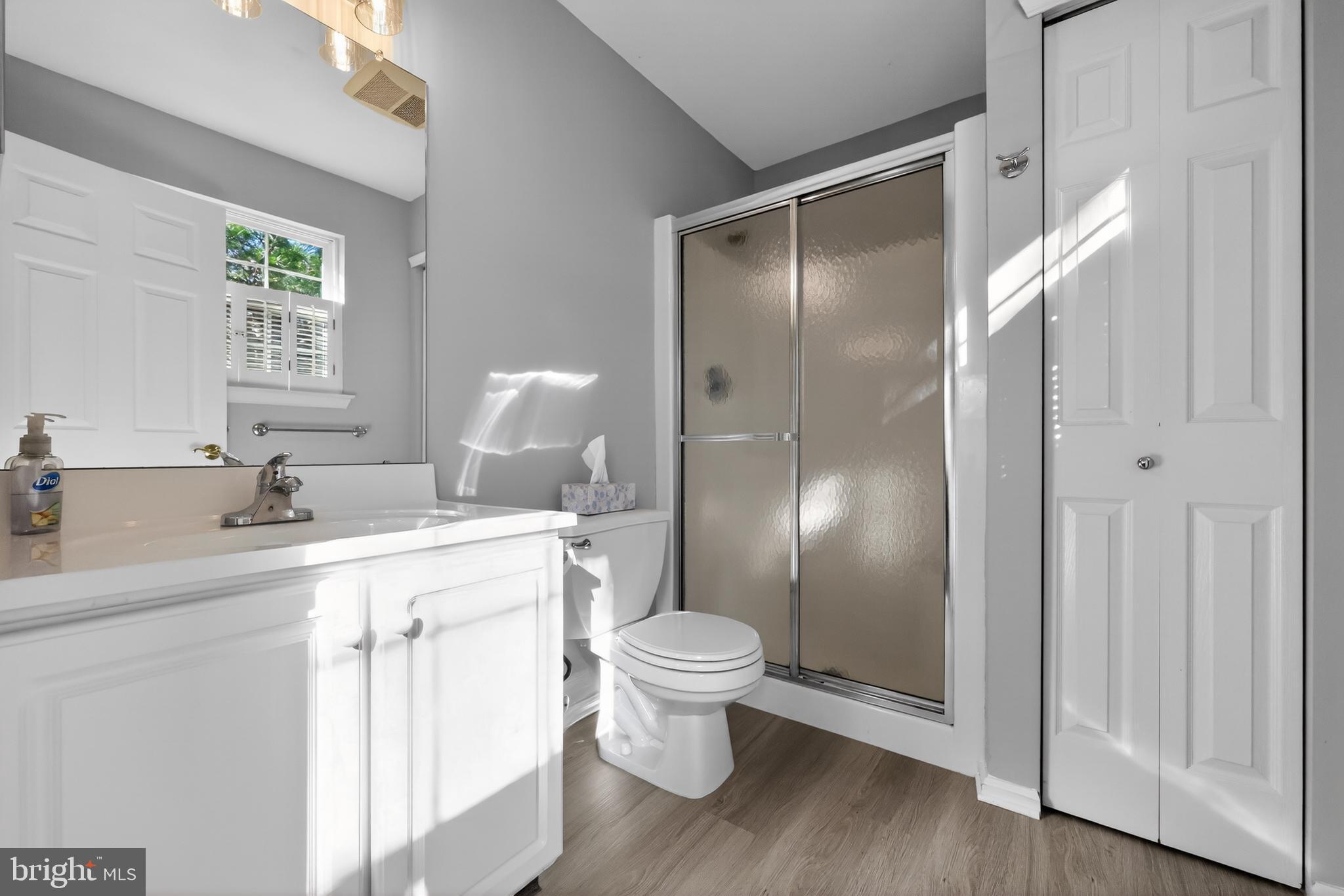 25 Country Lane Voorhees, NJ 08043 - Photo 25 of 36 a bathroom with a sink toilet and shower