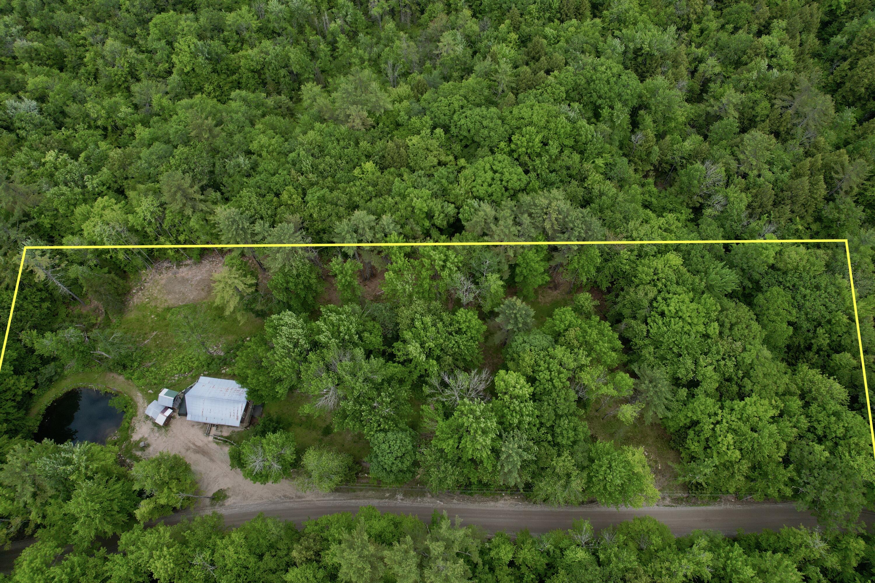 249 Denmark Road Denmark, ME 04022 - Photo 12 of 29 aerial plot view