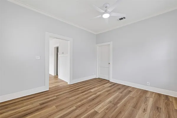wooden floor in an empty room