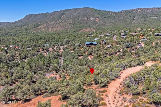 a view of city and mountain