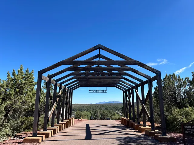 a view of a building with a street