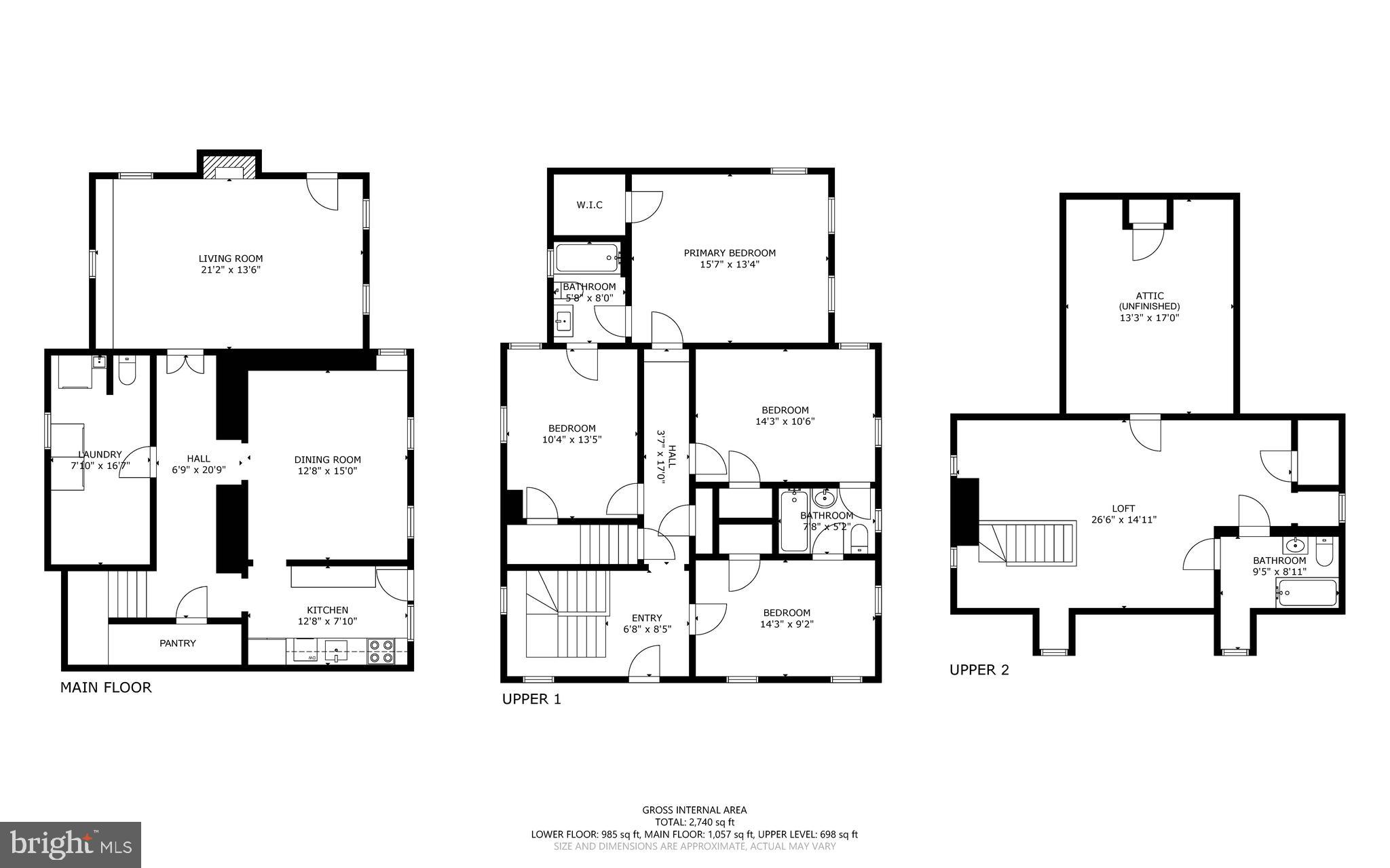 2505 Pickwick Road Baltimore, MD 21207 - Photo 45 of 48 Floor Plan - Complete