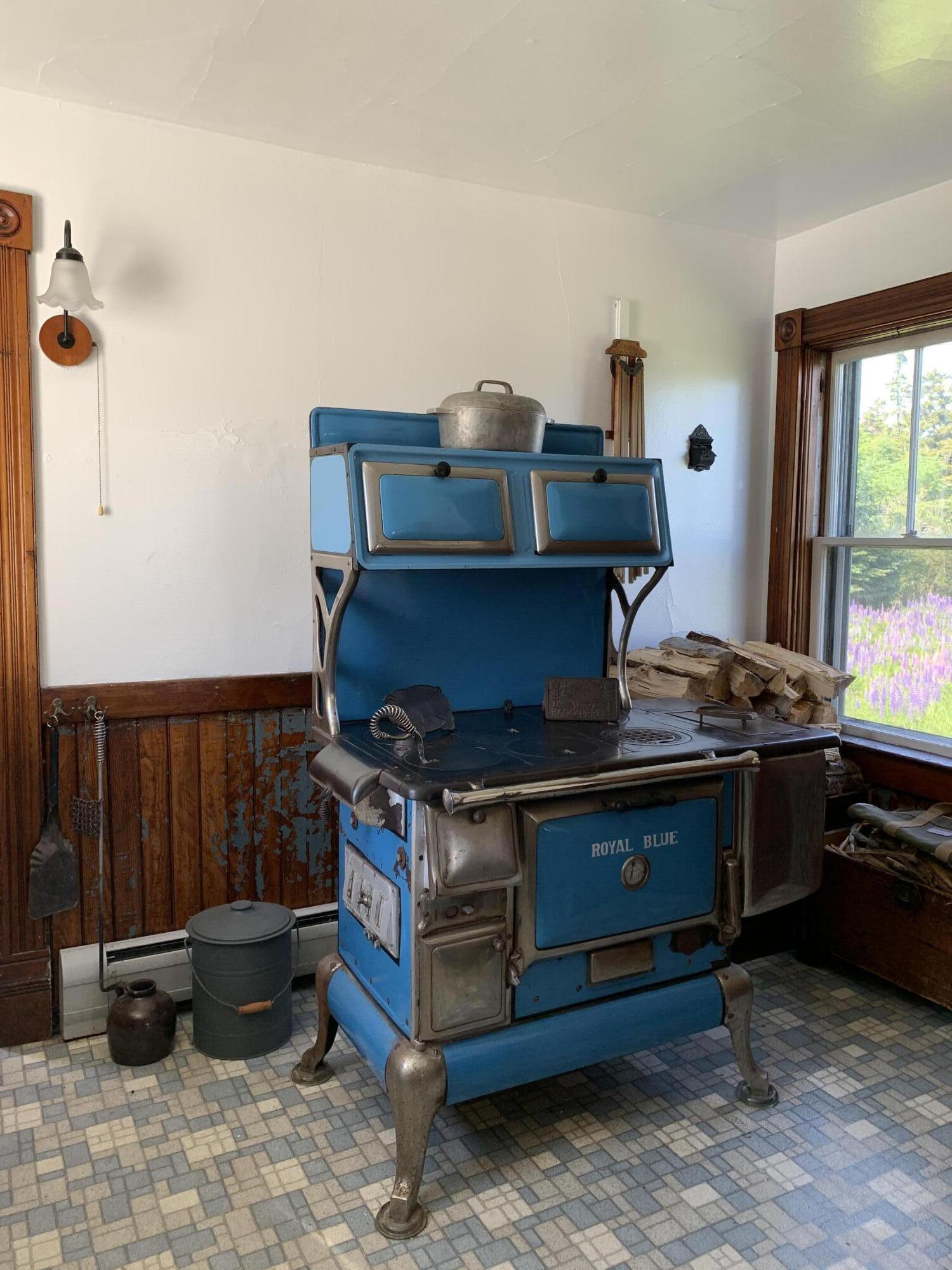 30 Dog Point Road Cranberry Isles, ME 04625 - Photo 6 of 14 Wood burning cook stove