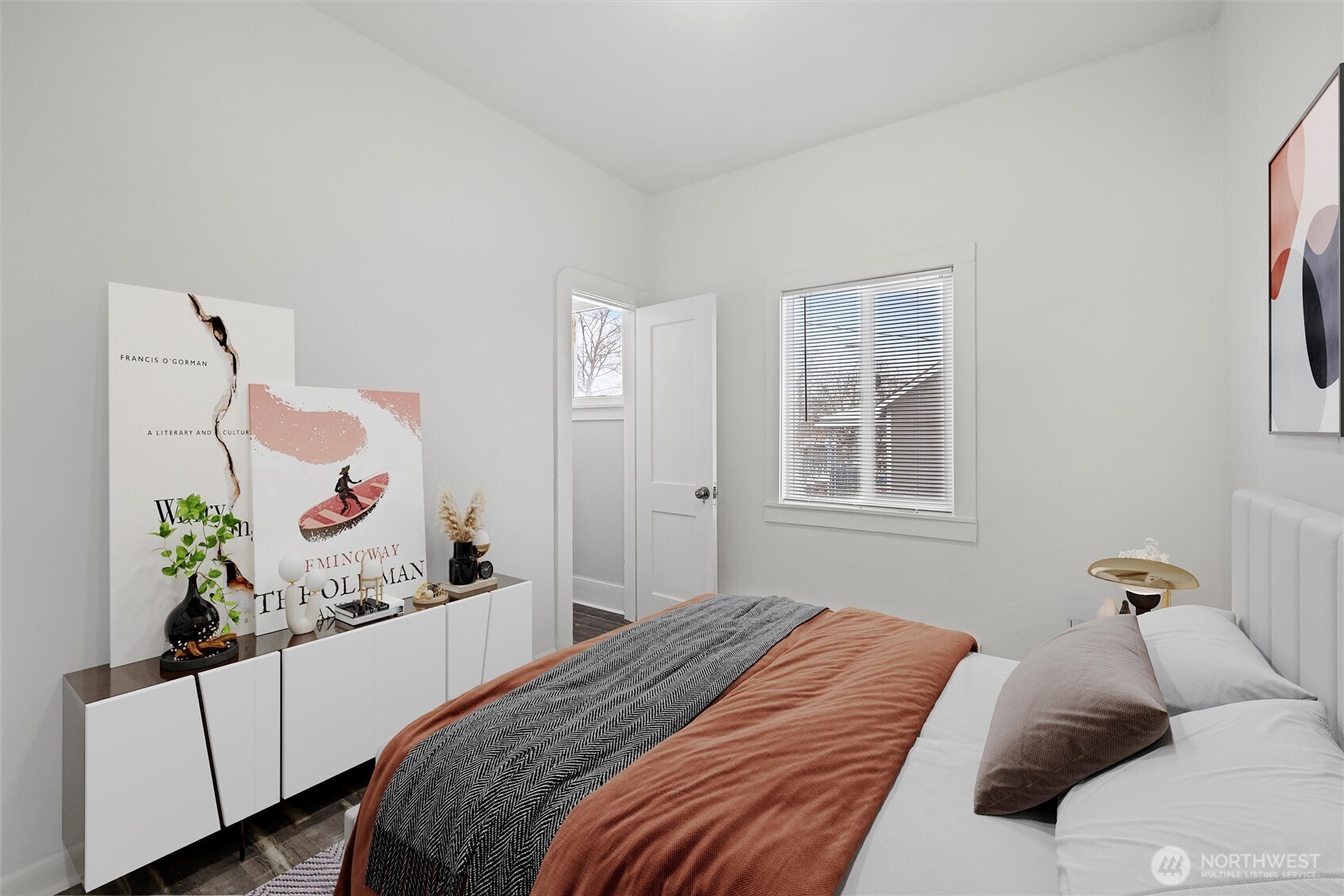 902 Emma Street Walla Walla, WA 99362 - Photo 17 of 29 a bedroom with a bed and a couch