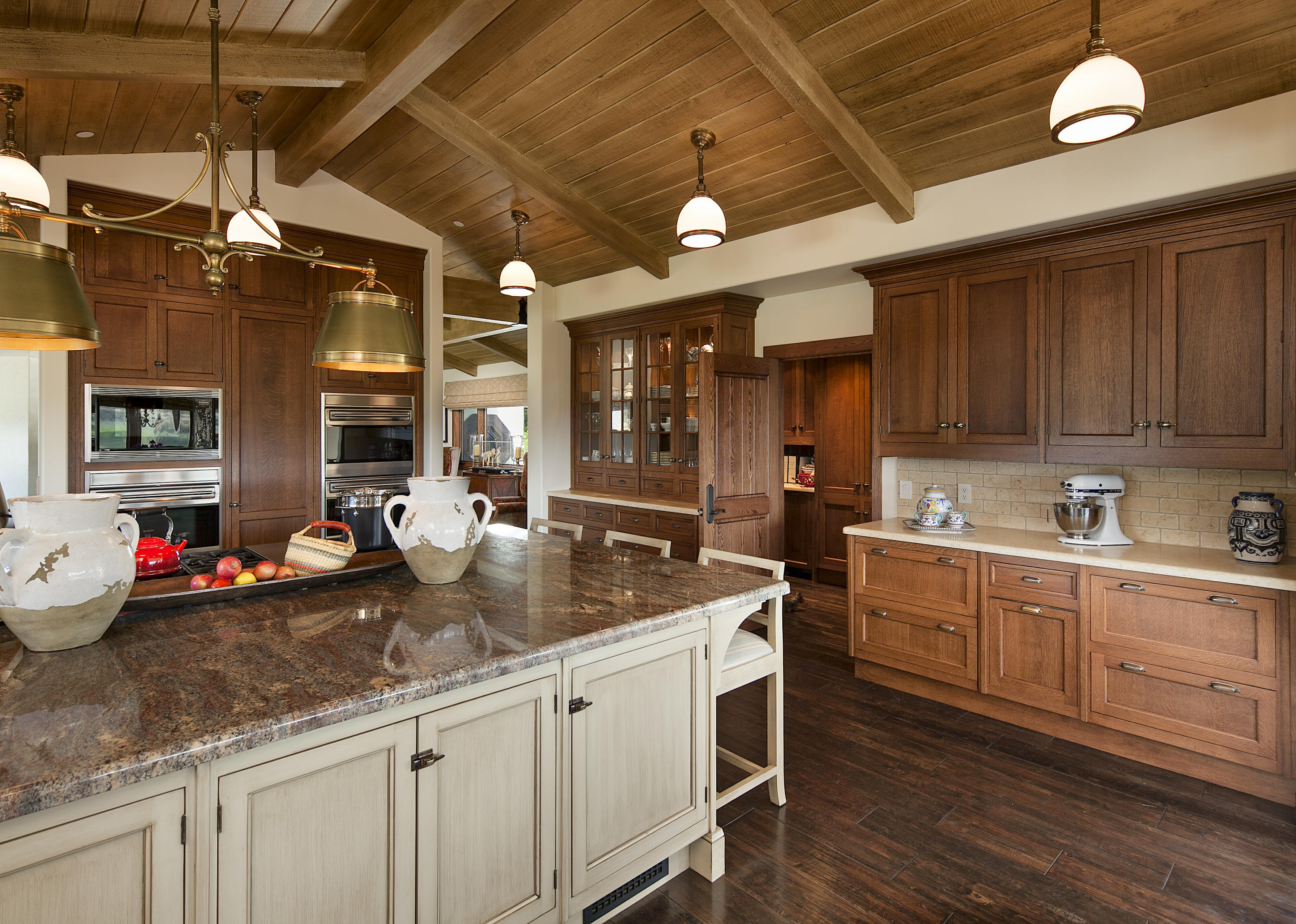 2905 Roundup Road Santa Ynez, CA 93460 - Photo 18 of 34 a kitchen with stainless steel appliances granite countertop a sink and cabinets