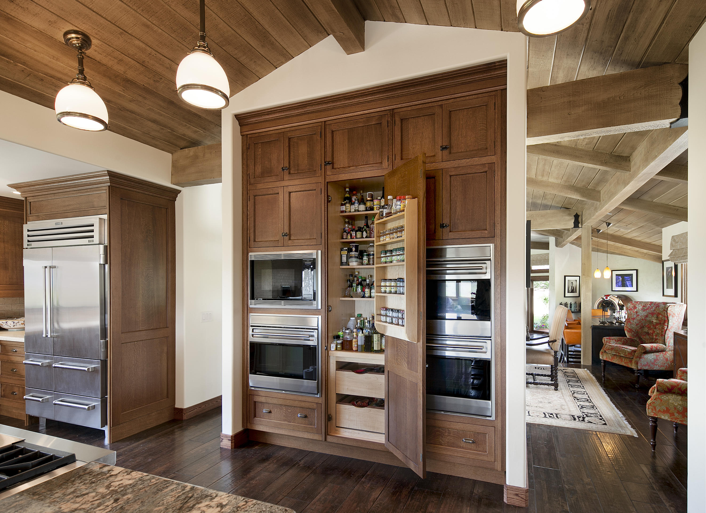 2905 Roundup Road Santa Ynez, CA 93460 - Photo 20 of 34 a view of living room kitchen and entryway