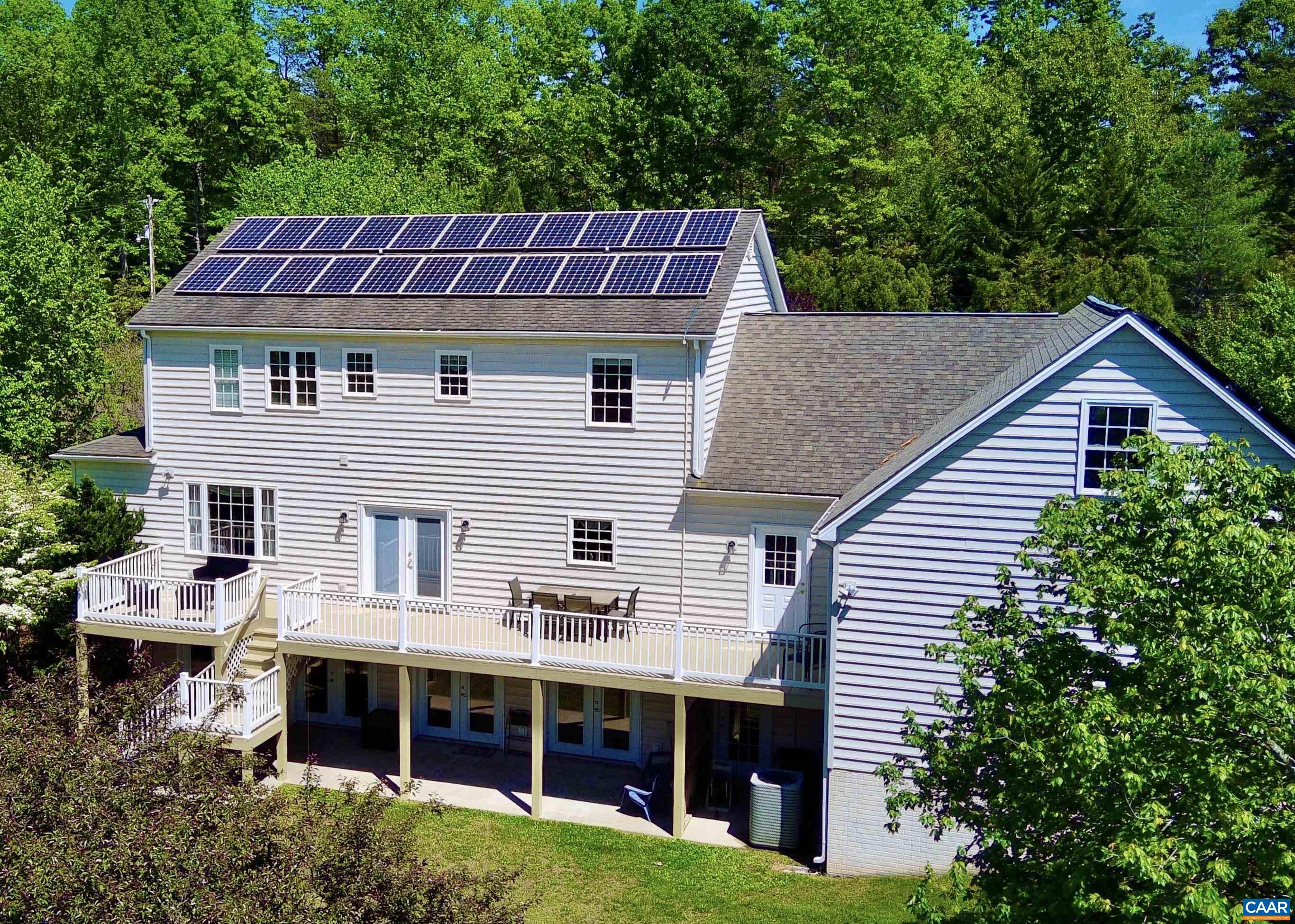 1646 Pughs Store Road Afton, VA 22920 - Photo 6 of 52 a aerial view of a house with a yard and balcony