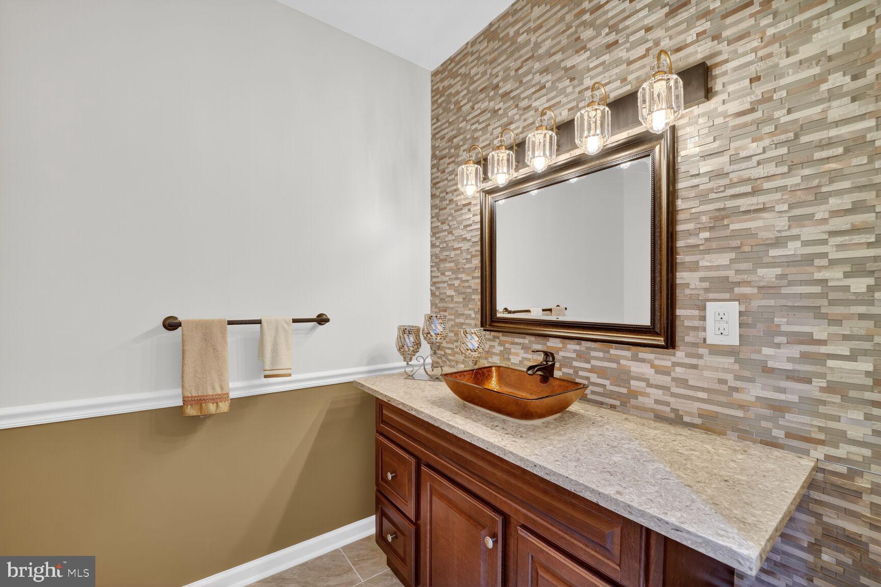 6707 Burch Hill Road Brandywine, MD 20613 - Photo 46 of 54 Half Bath on Lower Level