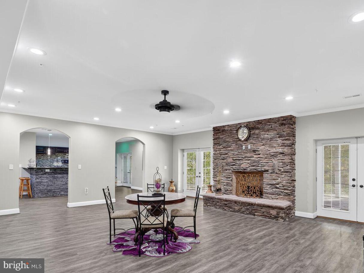 6707 Burch Hill Road Brandywine, MD 20613 - Photo 47 of 54 Lower Level with Fireplace