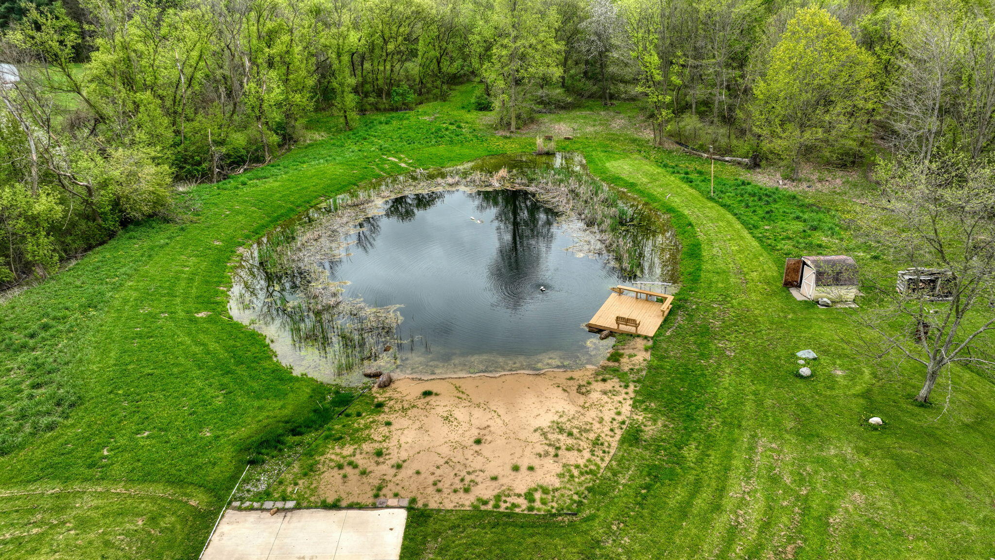 2185 West Barnes Road Leslie, MI 49251 - Photo 64 of 73 64-web-or-mls-DJI_0182_HDR