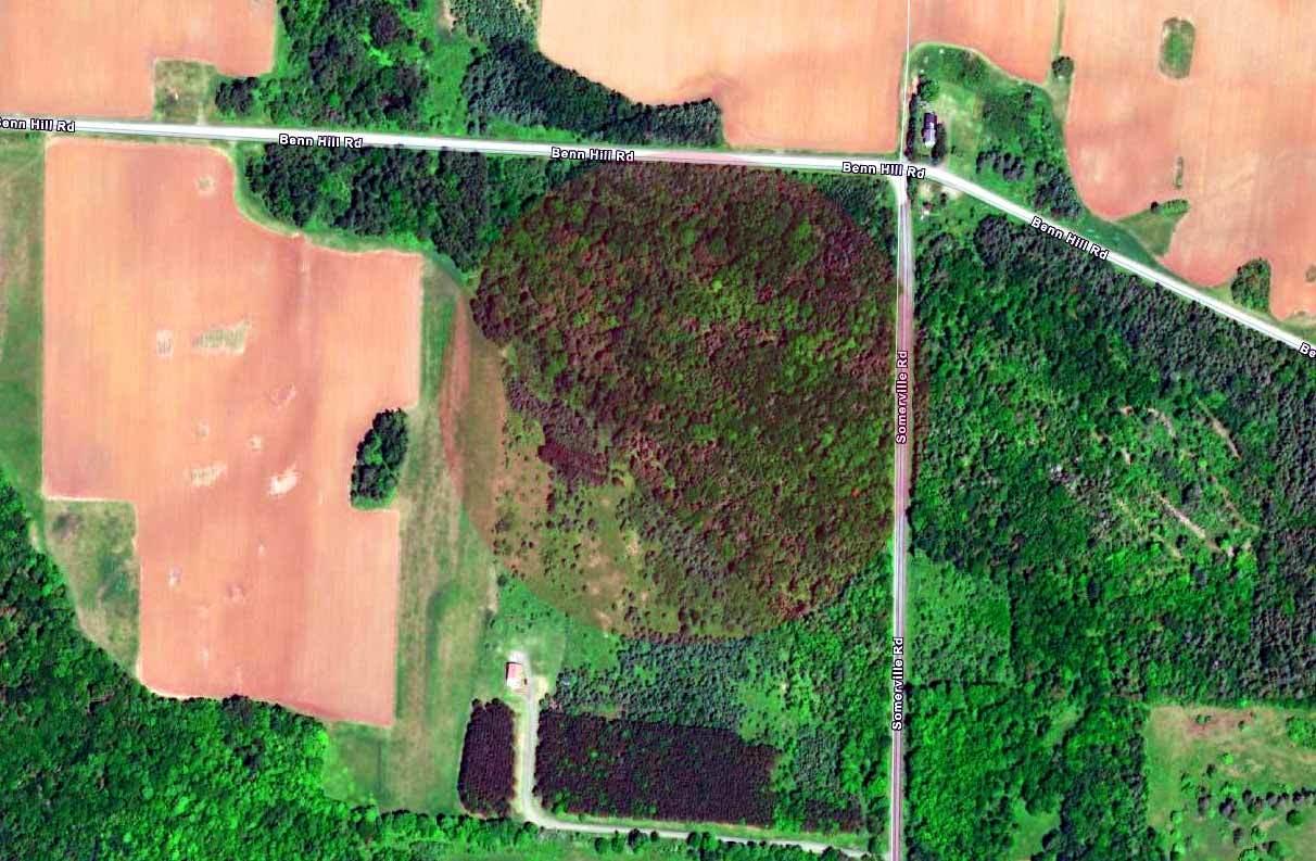 Lot 46 Benn Hill Road Houlton, ME 04730 - Photo 13 of 32 aerial-land-linneus-map