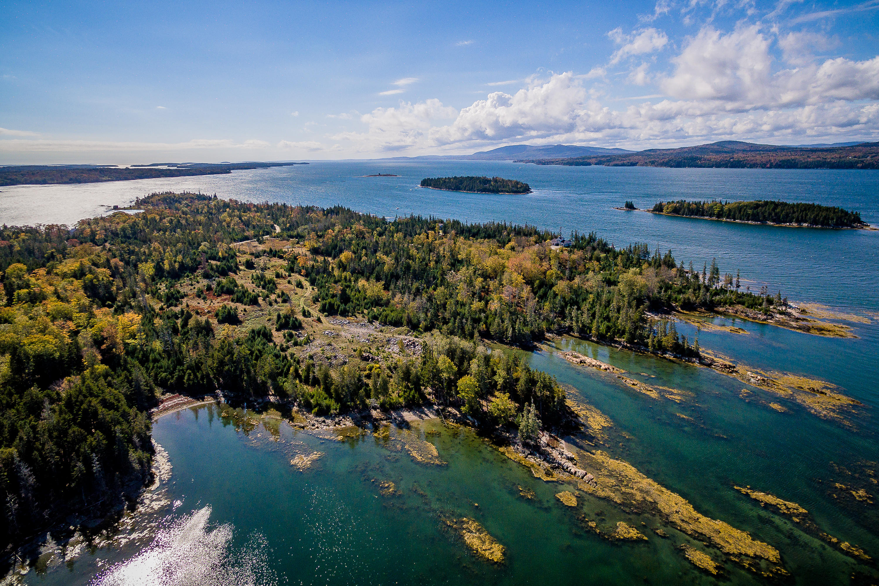 13 Hermit's Point Road Islesboro, ME 04848 - Photo 1 of 32 13HermitsPoint_01_S_Aerial_print