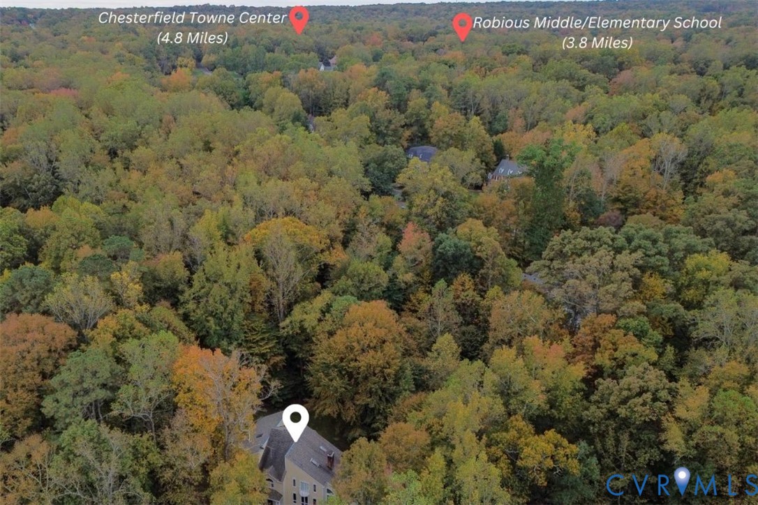 3820 Reeds Landing Circle Midlothian, VA 23113 - Photo 25 of 25 a view of a dry yard with lots of bushes