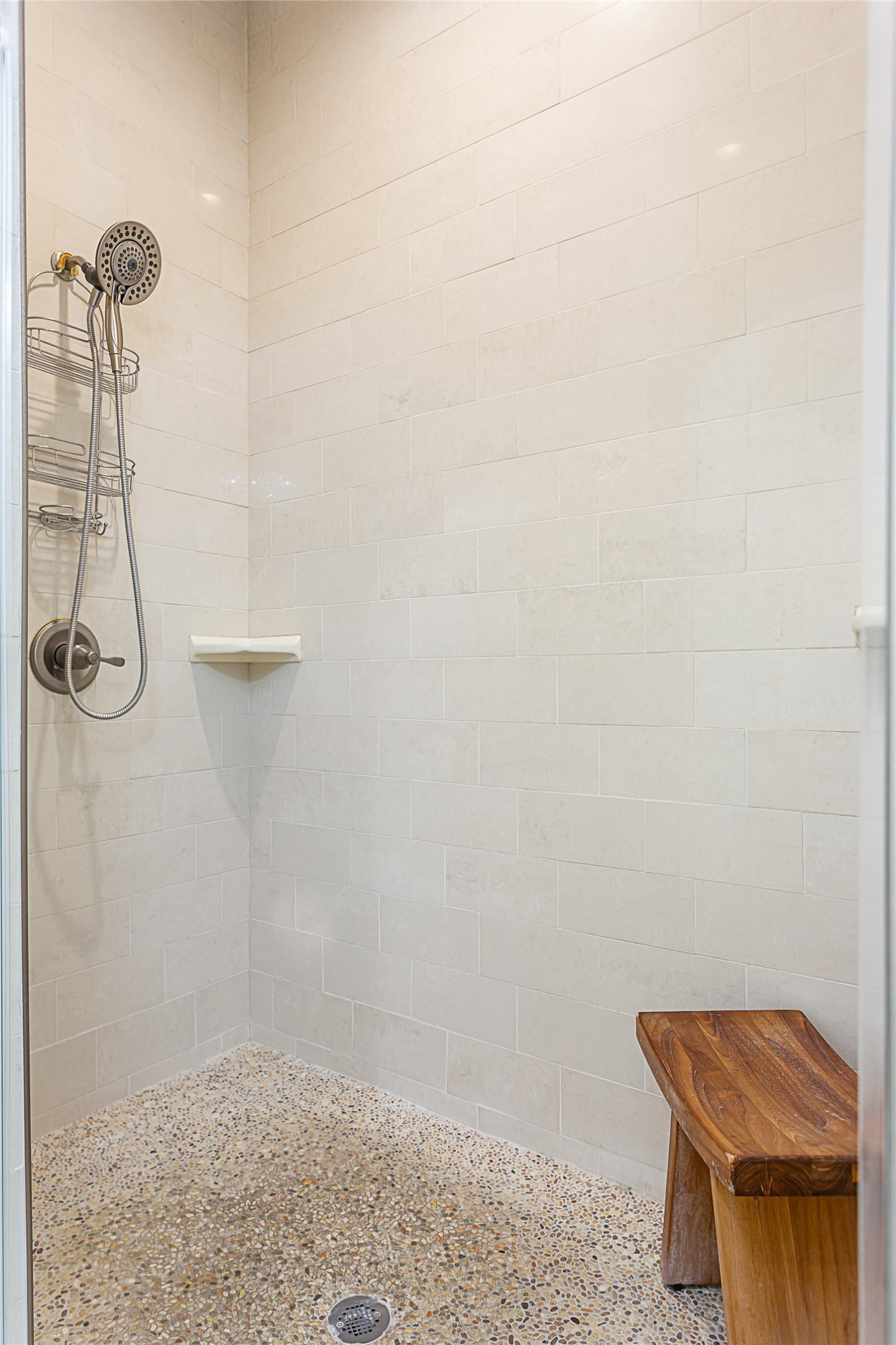 5608 Arroyo Road Austin, TX 78734 - Photo 26 of 39 Bathroom featuring a tile shower