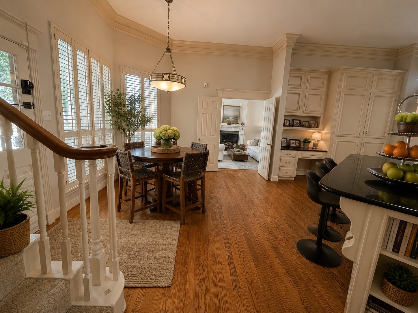 15923 Harwick Drive Spring, TX 77379 - Photo 6 of 16 The breakfast area looks out to the pool and covered patio.