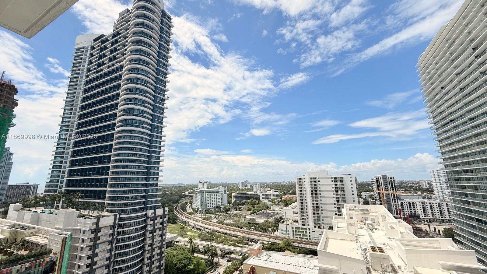 1250 South Miami Avenue, Unit 1913 Miami, FL 33130 - Photo 23 of 29 a view of a city with tall buildings