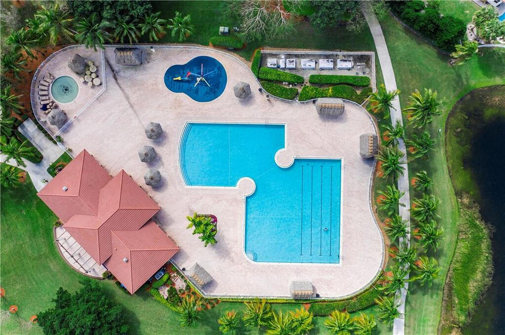 4244 Pine Ridge Court Weston, FL 33331 - Photo 28 of 34 an aerial view of a house