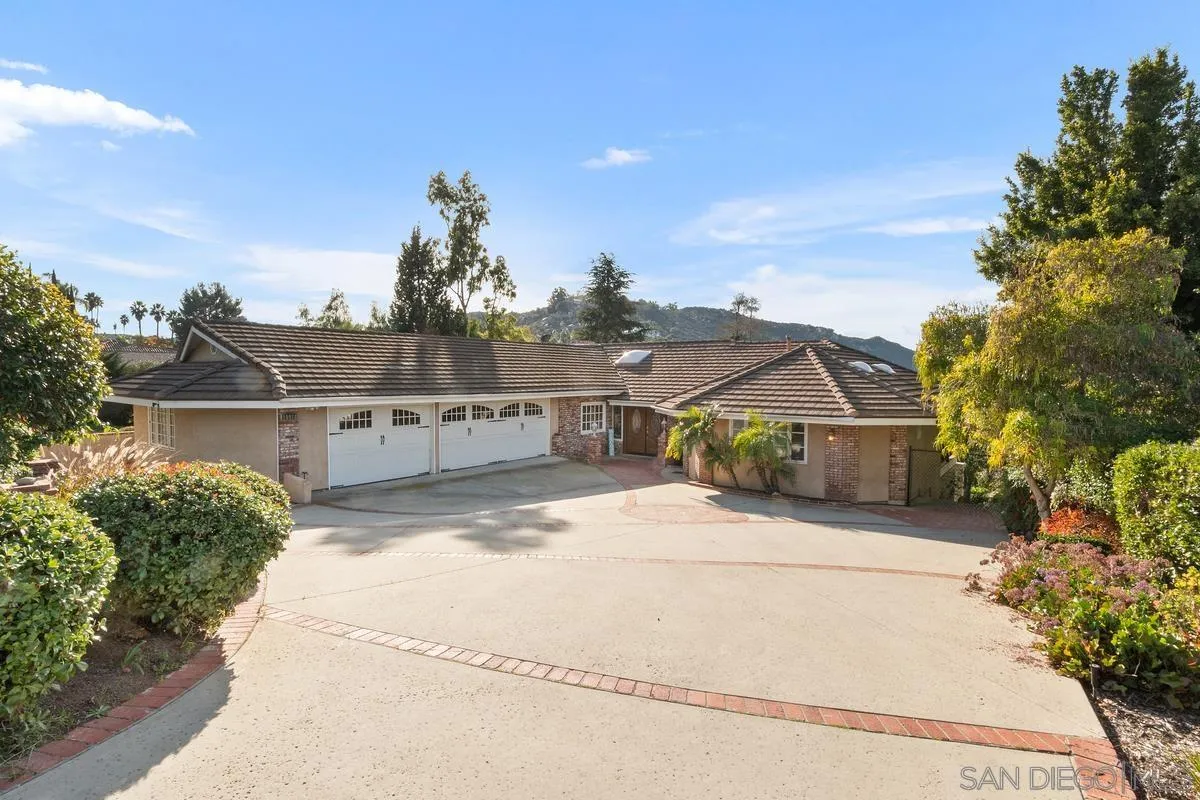 15918 Lime Grove Road Poway, CA 92064 - Photo 2 of 53 front view of a house with a yard