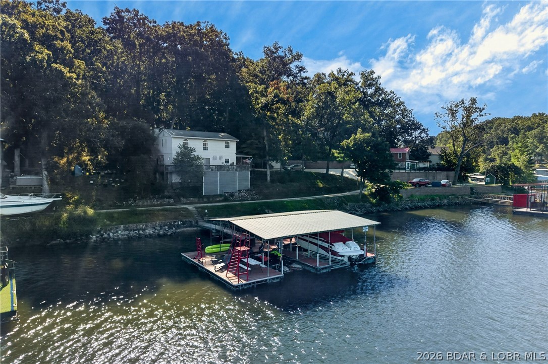 26427 Lake Front Road Rocky Mount, MO 65072 - Photo 30 of 69 Two well dock with swim platform