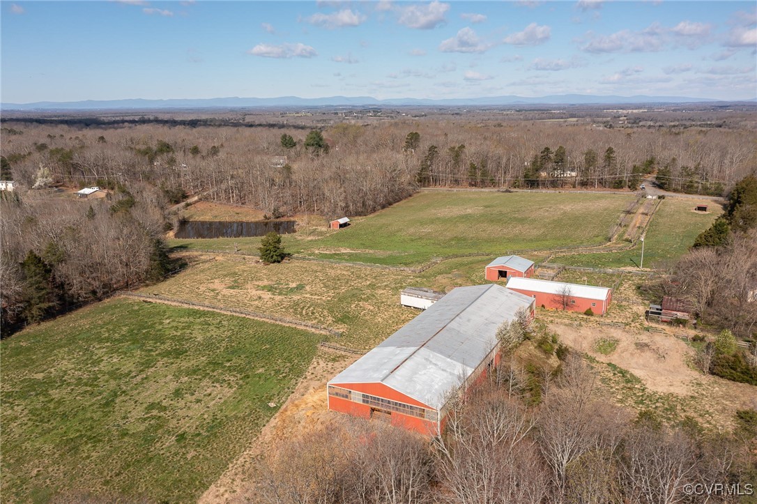 5395 Courtneys Corner Road Sumerduck, VA 22742 - Photo 16 of 23 Drone / aerial view with a rural view