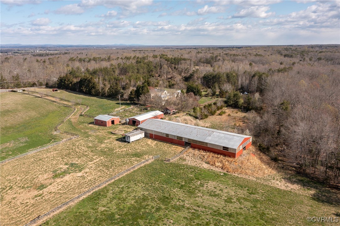 5395 Courtneys Corner Road Sumerduck, VA 22742 - Photo 17 of 23 Drone / aerial view featuring a rural view