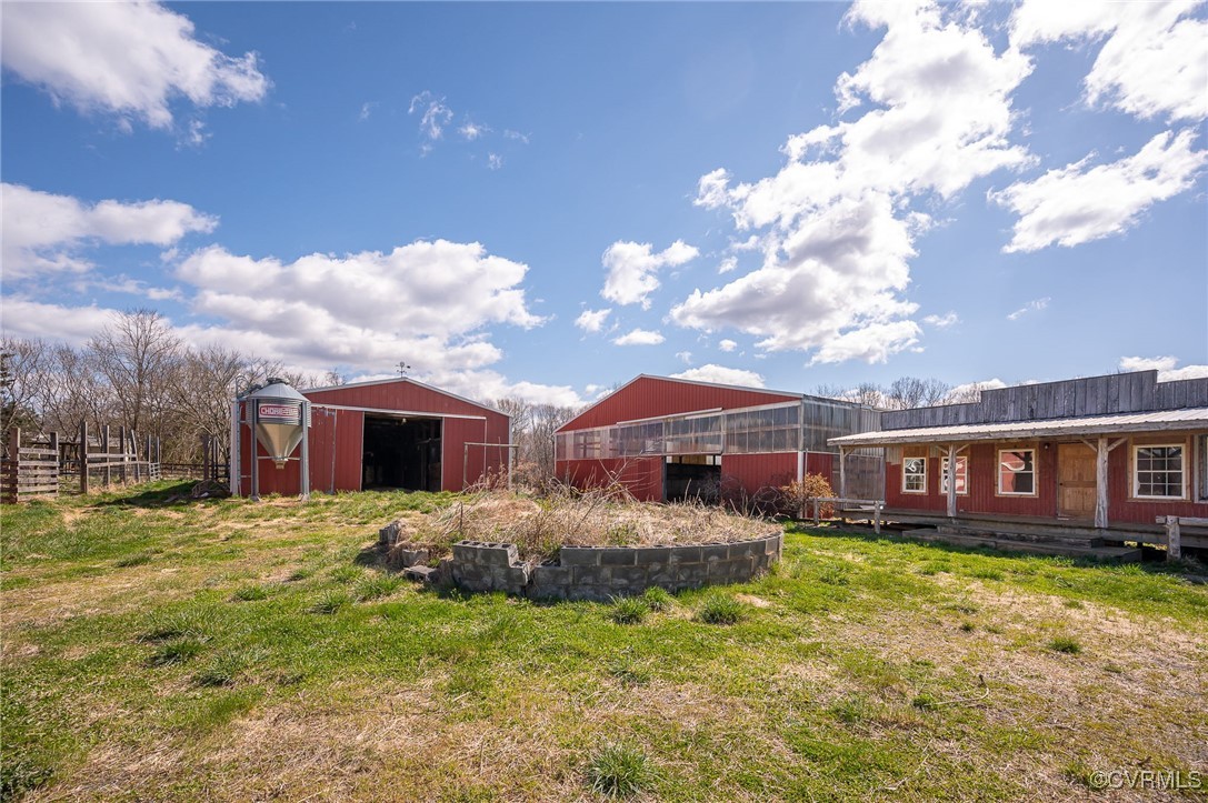 5395 Courtneys Corner Road Sumerduck, VA 22742 - Photo 2 of 23 View of yard featuring an outdoor structure