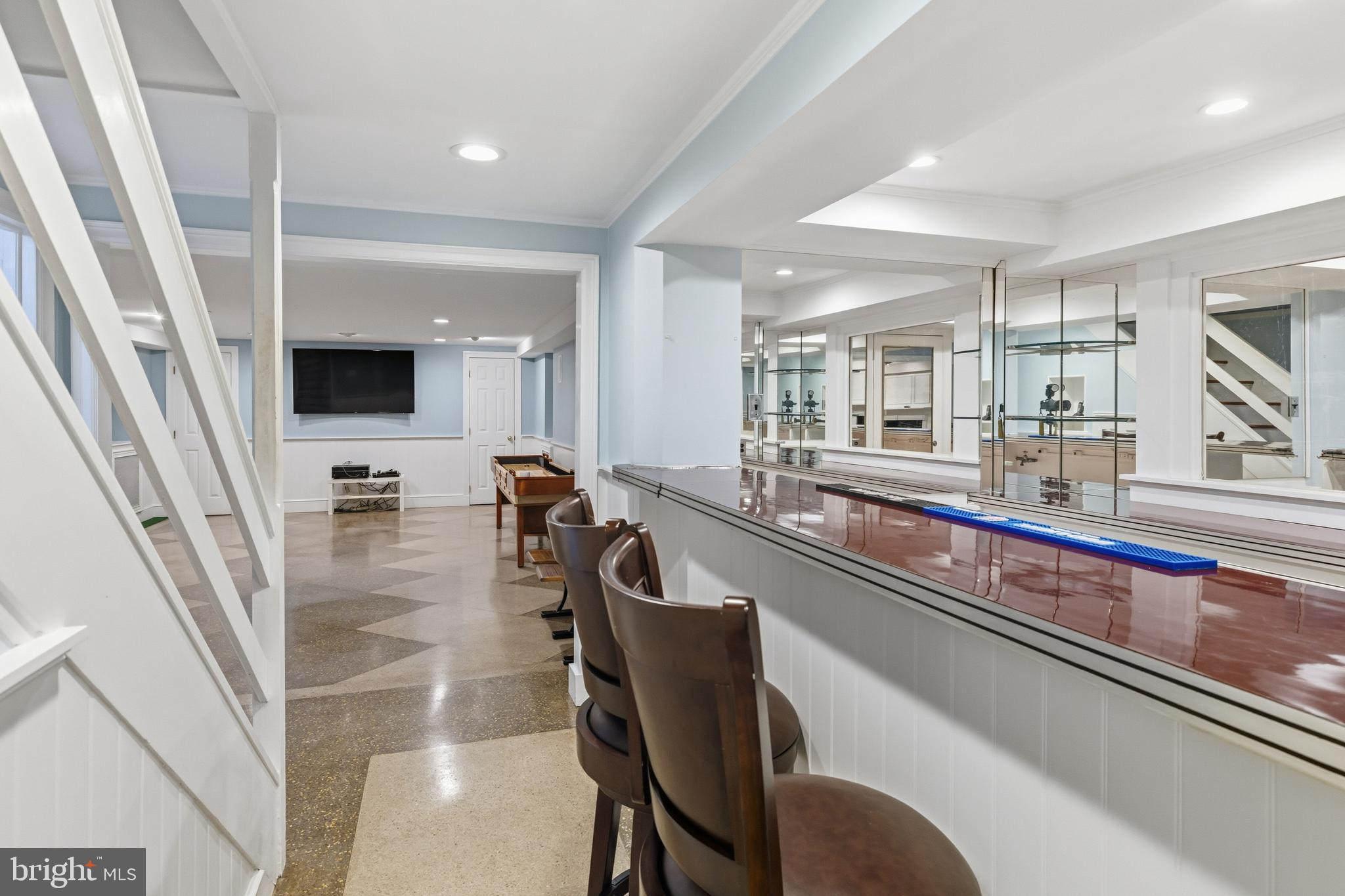 107 East Mill Road Flourtown, PA 19031 - Photo 83 of 108 basement bar