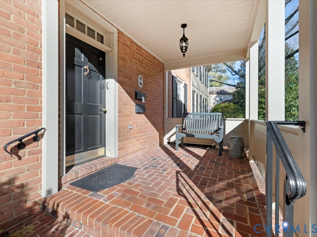 6161 River Road, Unit 36 Richmond, VA 23226 - Photo 4 of 32 Covered front porch