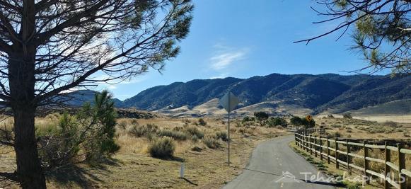 0 Pinon Street Tehachapi, CA 93561 - Photo 16 of 35 This is the walking path south of the property
