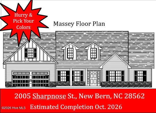 $475,000 | 2005 Sharpnose Street, New Bern, NC 28562